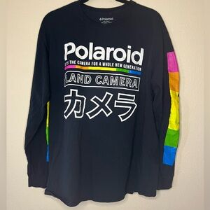 Polaroid Men’s black long sleeve. Size L